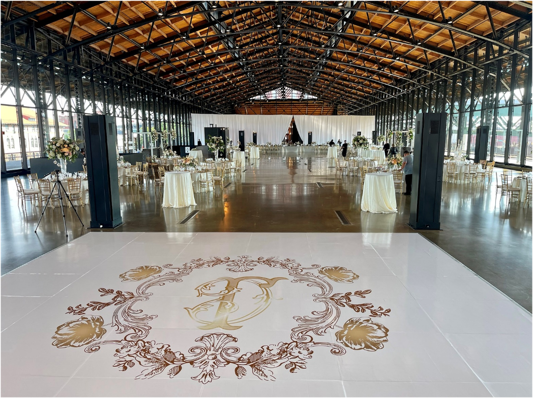 Custom Dance Floor Wrap